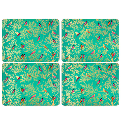 Sara Miller - Chelsea Collection -  Placemats - Set of 4 - Green