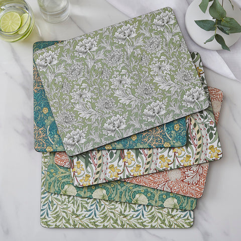 Morris & Co - Placemats - Set of 6 - Assorted