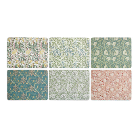 Morris & Co - Placemats - Set of 6 - Assorted