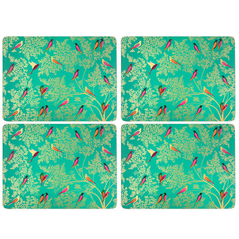 Sara Miller - Chelsea Collection - Extra Large Placemats - Set of 4 - Green
