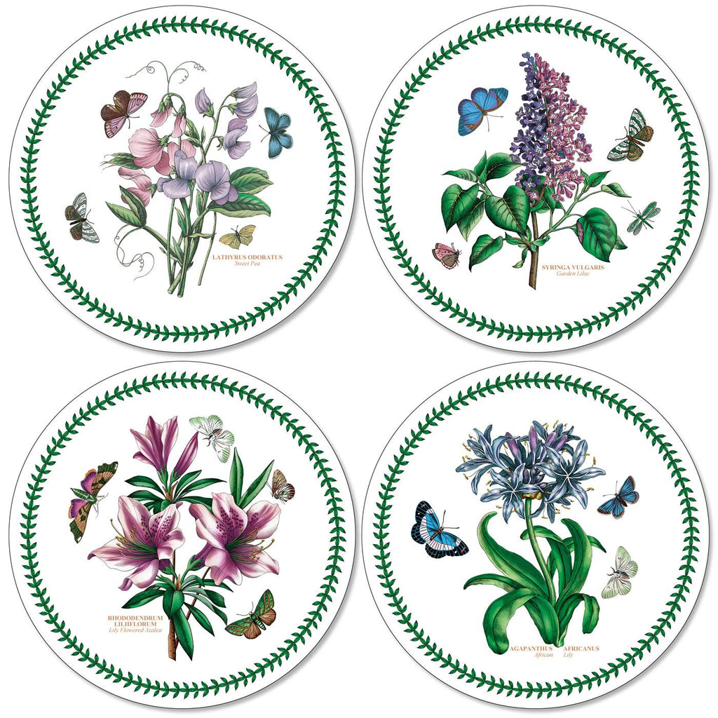 Botanic Garden Round  Placemats S/4 (m)