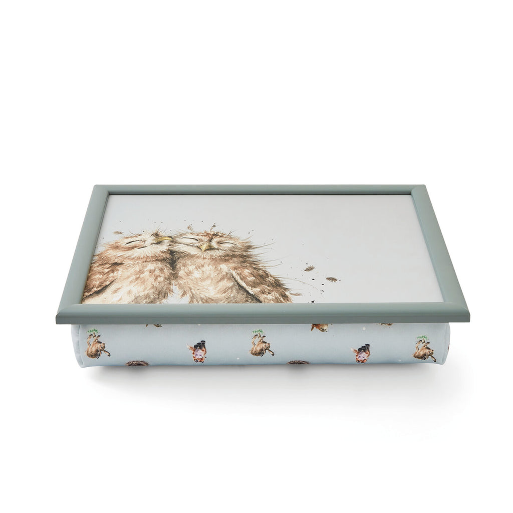 Wrendale Cushioned Lap Tray - Owl