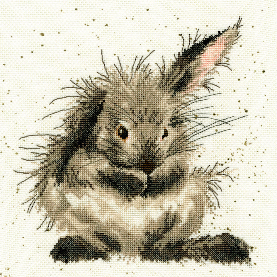 Bothy Threads - Wrendale - Cross Stitch Kit - Bath Time - Rabbit
