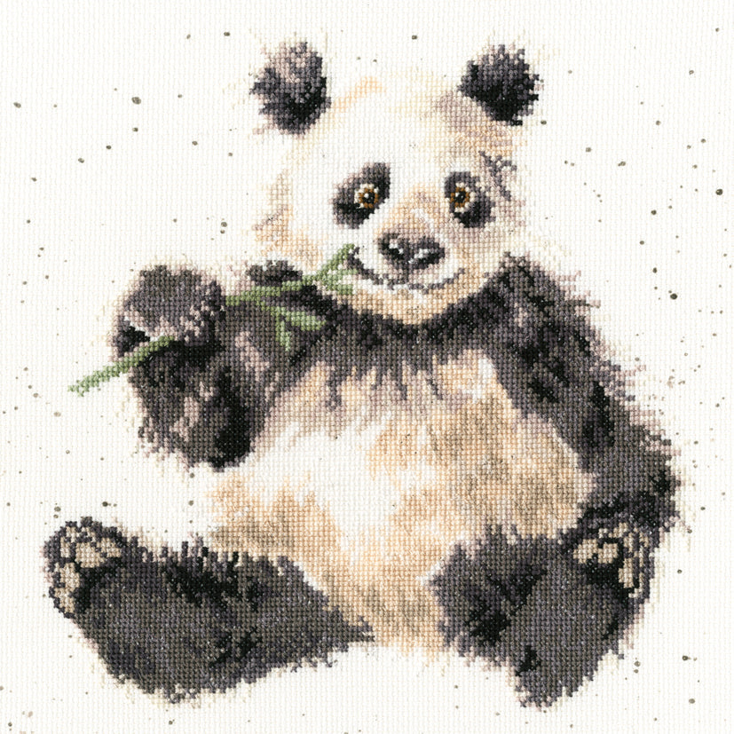Bothy Threads - Wrendale - Cross Stitch Kit - Bamboozled - Panda