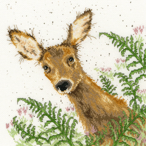 Bothy Threads - Wrendale - Cross Stitch Kit - Doe a Deer - Deer