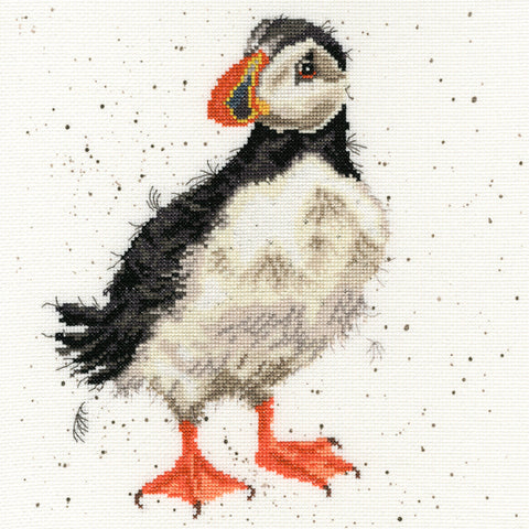 Bothy Threads - Wrendale - Cross Stitch Kit - Little Clown - Puffin