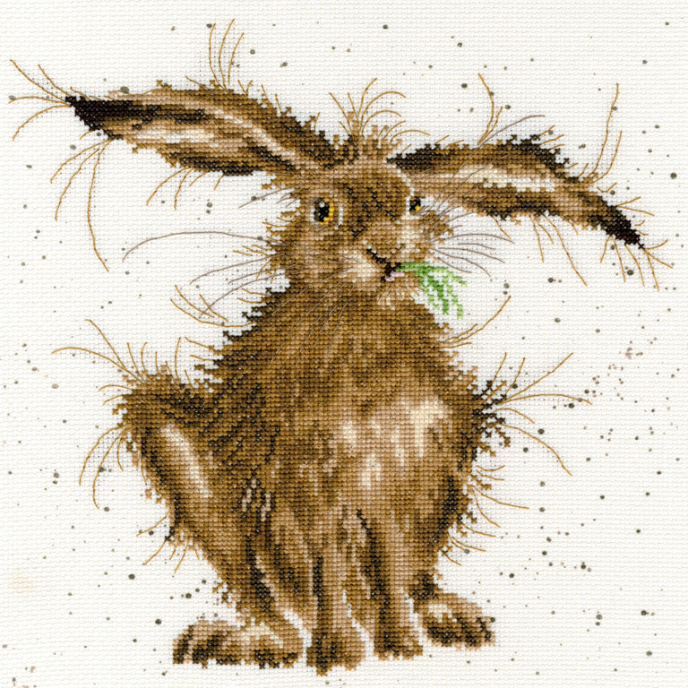 Bothy Threads - Wrendale - Cross Stitch Kit - Hare Brained - Hare