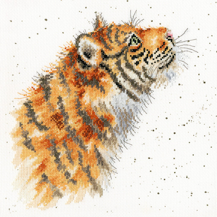 Bothy Threads - Wrendale - Cross Stitch Kit - Moongazer - Tiger