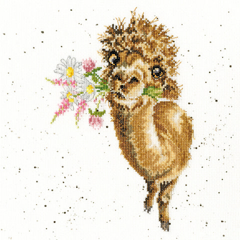 Bothy Threads - Wrendale - Cross Stitch Kit - Hand-Picked For You - Alpaca