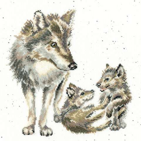 Bothy Threads - Wrendale - Cross Stitch Kit - Wolf Pack - Wolves