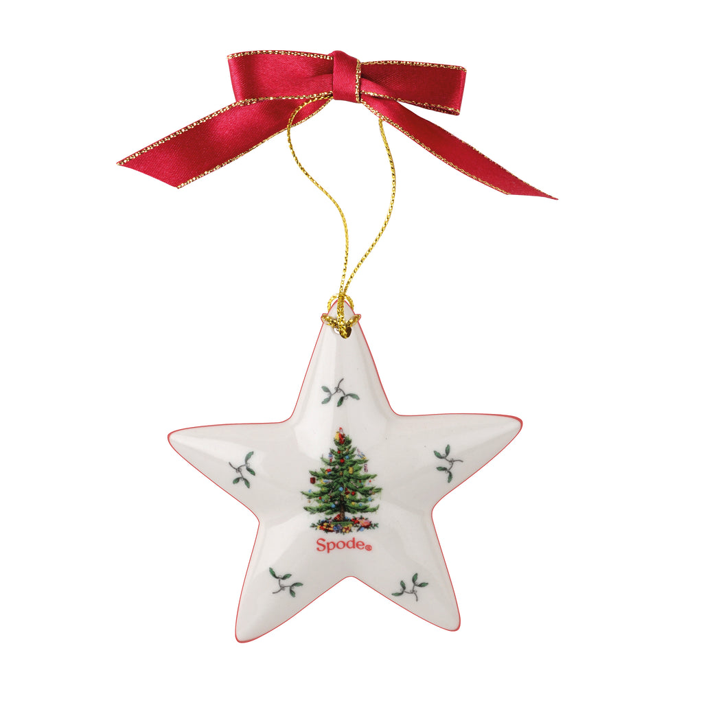 Spode Christmas Tree Decoration - Star