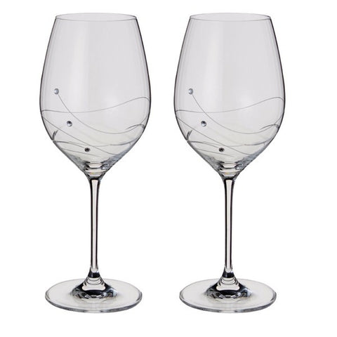 Dartington Crystal - Glitz - White Wine Glass - Box Set of 2