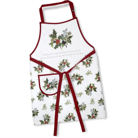 The Holly & the Ivy - Cotton Apron