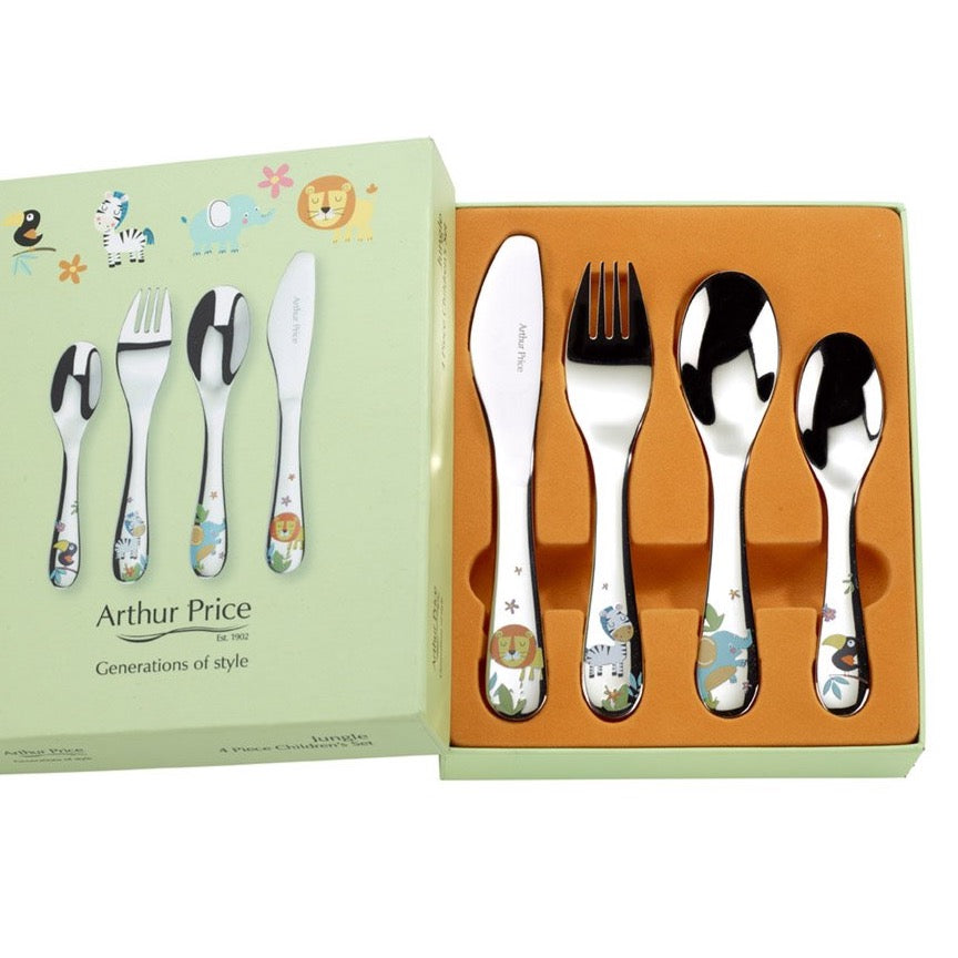 Arthur Price -  4 Piece Child Set - Jungle