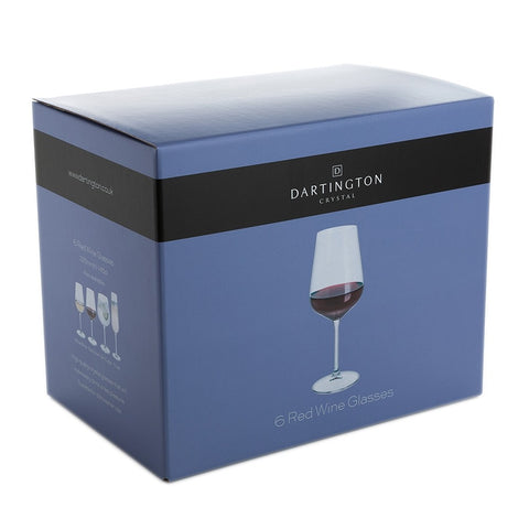 Dartington Crystal - Select - Red Wine Glass - Box Set of 6