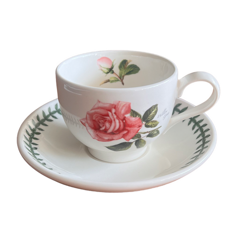 Botanic Roses - Tea Cup & Saucer