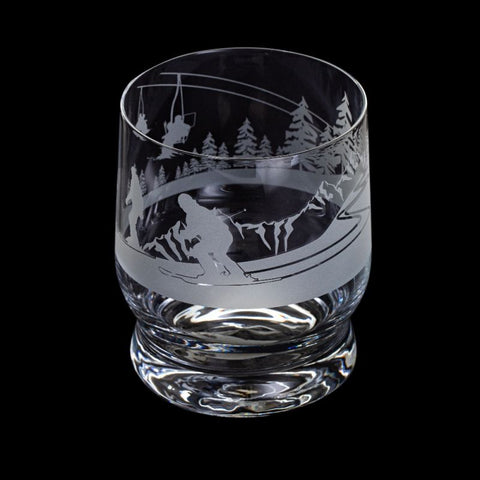 Dartington Crystal - Aspect - Tumbler - Skiing