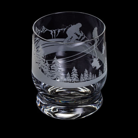 Dartington Crystal - Aspect - Tumbler - Skiing